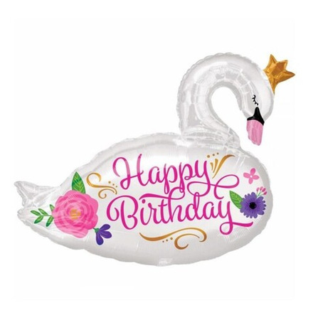 К Фигура Happy Birthday Лебедь