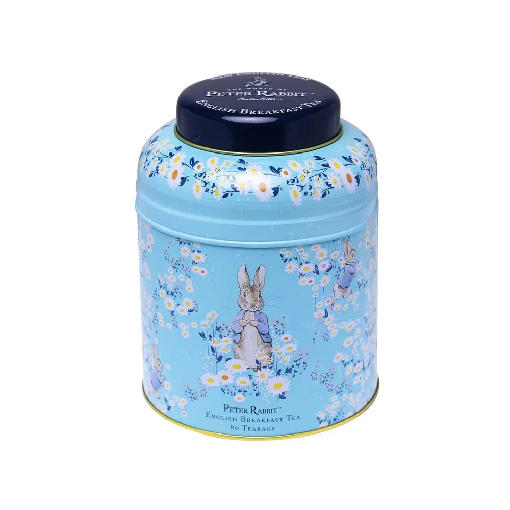 New English Teas Набор чая в пакетиках Beatrix Potter Daisies Tea Tin & Caddy Set, 192шт