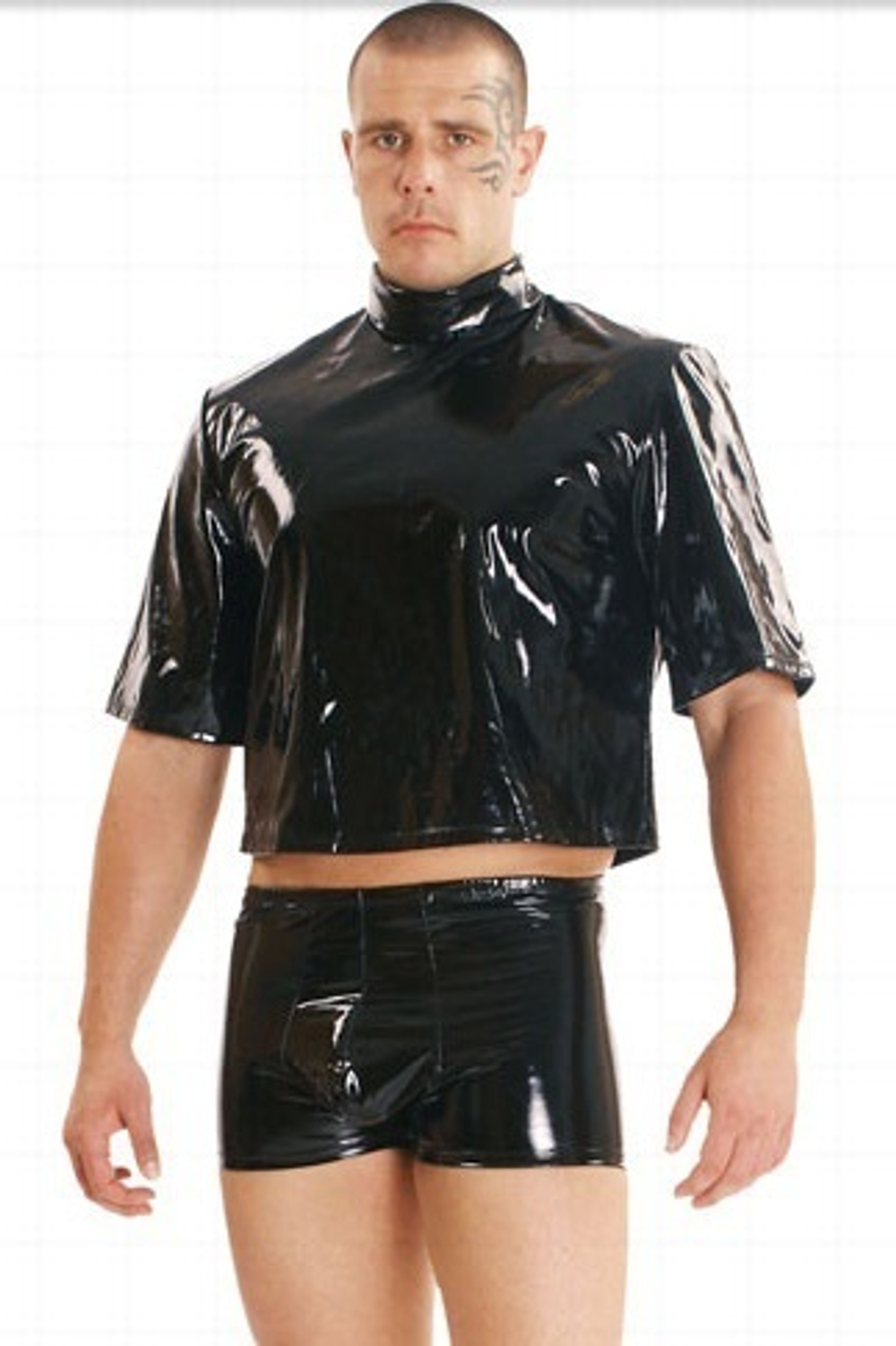 Мужские шорты из винила (Ledapol 1595)