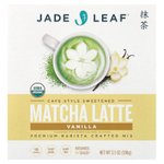 Jade Leaf Matcha, матча латте, ваниль, 100 г (3,5 унции)
