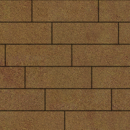 Тротуарная плитка ПРЯМОУГОЛЬНИК 750х250 мм - Листопад гранит Сахара