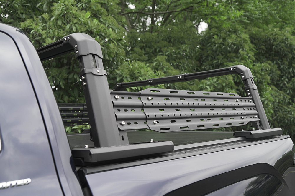 Силовой каркас-кунг Baja Racing (тип А) с 2-мя малыми раздвижными боковыми панелями Mitsubishi L200, Isuzu D-MAX, Nissan Navara