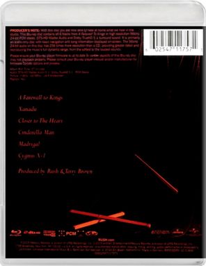 Rush / A Farewell To Kings (Blu-ray Audio)