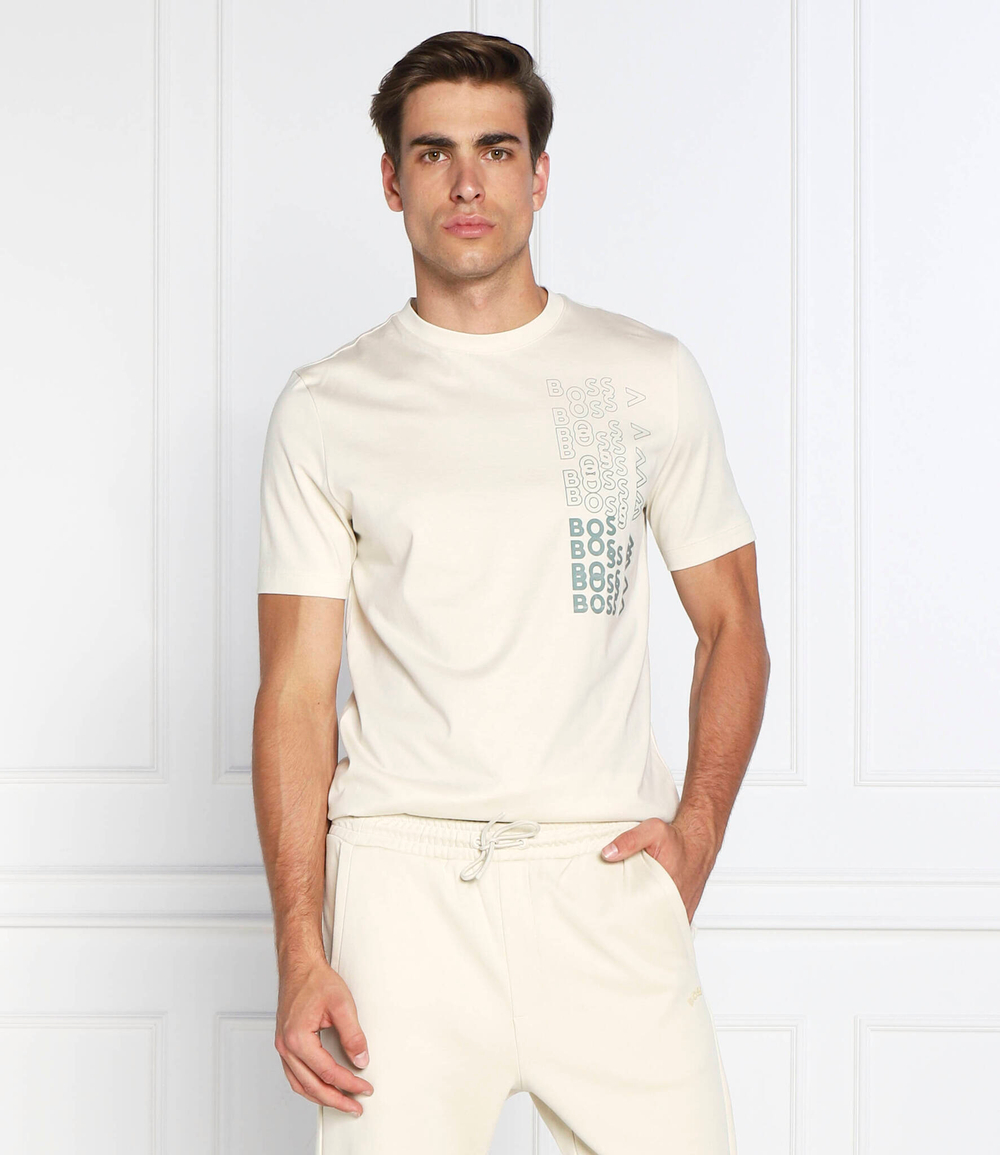 футболка tiburt BOSS BLACK - бежевый(50476794)