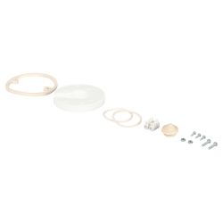 Садово-парковый светильник ЭРА НБУ 06-60-001 белый 6 гранный настенный IP44 Е27 max60Вт