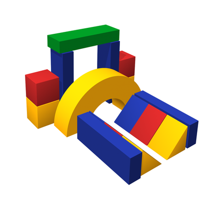 Мягкий конструктор «Тоннель»