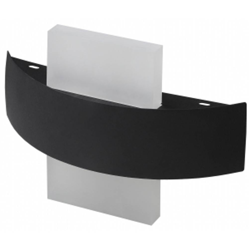 Настенный светодиодный светильник ЭРА WL7 WH+BK 6Вт черный