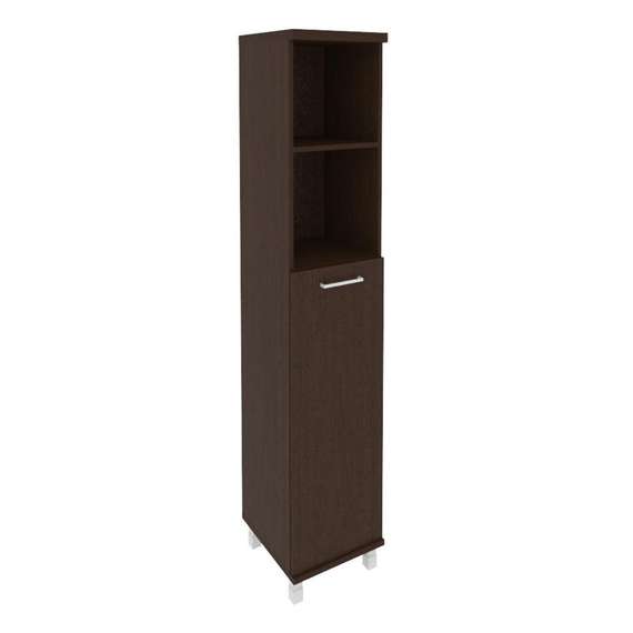 First Шкаф высокий узкий левый KSU-1.6 (L) Венге Цаво 401*432*2060