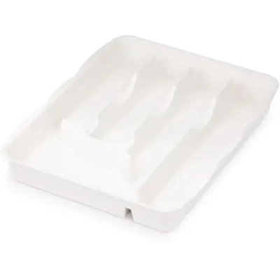 Лоток для столовых приборов (белый) (комплект 23 шт)