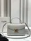 Сумки CELINE MEDIUM NINO из блестящей телячьей кожи белый