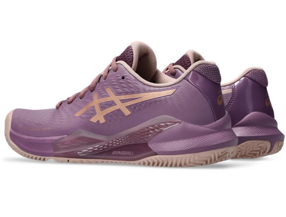 Женские кроссовки для Падел Asics Gel-Challenger 14 Padel - dark ube/rose gold