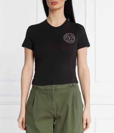 Футболка Versace Jeans Couture - черный(76HAHG06CJ02G)