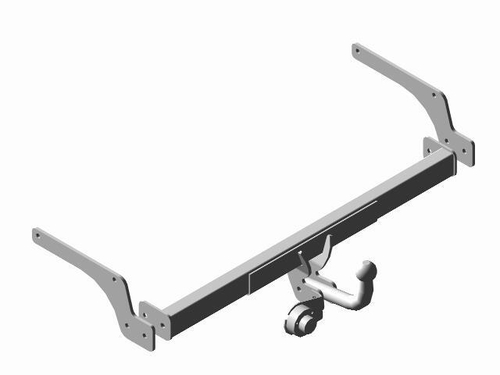 Фаркоп Renault Logan седан 2008-2014, условно-съемный,(без электрики) Трейлер.9010