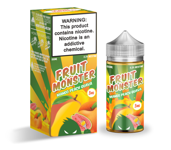 Купить Жидкость Fruit Monster - Mango Peach Guava (Original) 100 ml
