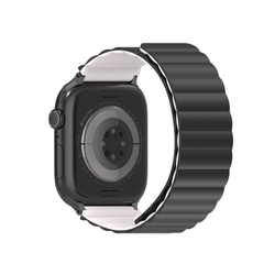 Ремешок магнитный двухсторонний от Dux Ducis для смарт часов Apple Watch размером 38, 40, 41 и 42мм, серия SD Series (два цвета Black и Starlight)