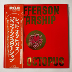 Винтажная виниловая пластинка LP Jefferson Starship Red Octopus (Japan 1976) (Obi) Sweeter Than Honey