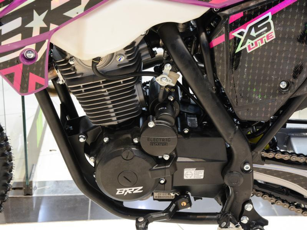Мотоцикл BRZ X5 LITE 165FMM 250cc PURPLE/BLACK 19/16
