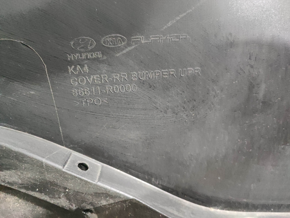 Бампер задний Kia Carnival 4 (KA4) 20-нв Б/У Оригинал 86611R0000