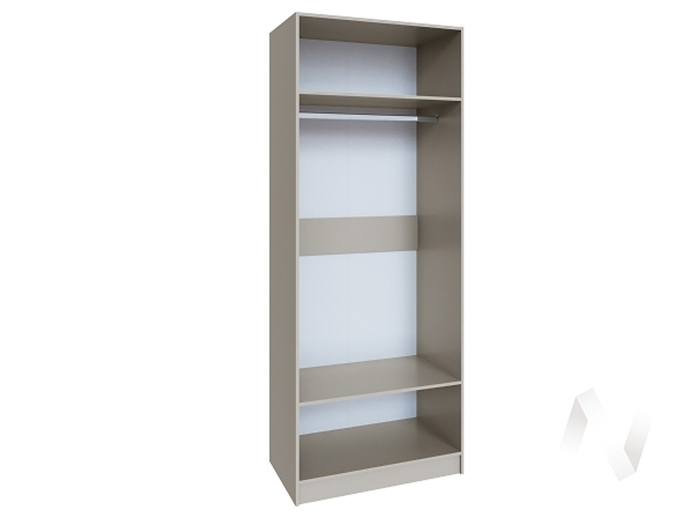 Шкаф Мадрид 0;9 с зеркалом (кашемир)