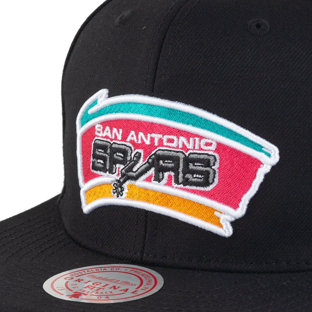 Баскетбольная кепка Mitchell & Ness NBA Conference Patch Snapback HWC San Antonio Spurs