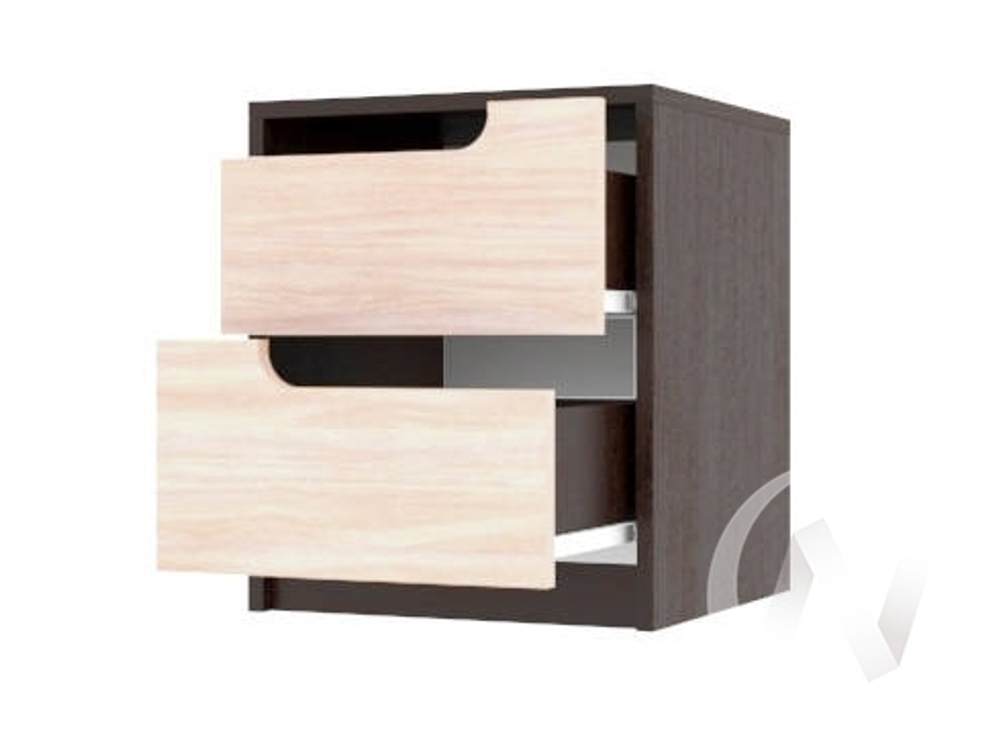 Тумба прикроватная Спальня Гавана (венге/дуб молочный)