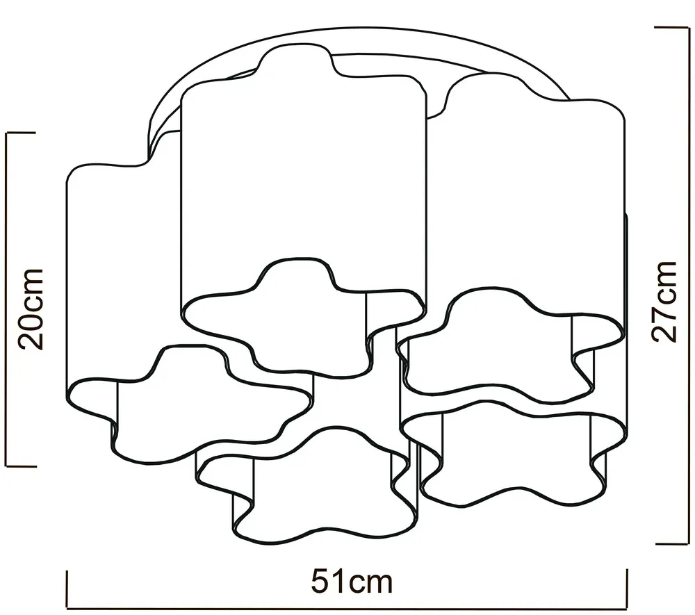 Потолочная люстра Arte Lamp