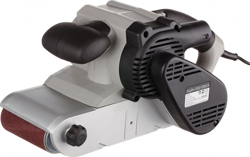 Шлифмашина ленточная сетевая ИНТЕРСКОЛ ЛШМ-100/1200 72.1.1.00