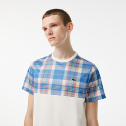 Мужское теннисное поло Lacoste T-Shirt Men - Multicoloured, Blue