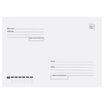 Конверт C5 OfficeSpace (162х229 мм) белый, с подсказом, отрывная лента