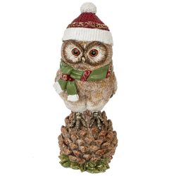 GAEM Фигурка декоративная "Сова", L10 W9 H21 см, 2в.