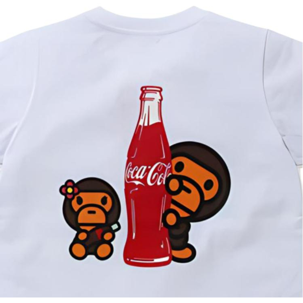 A Bathing Ape X Coca Cola Milo Bmx Tee