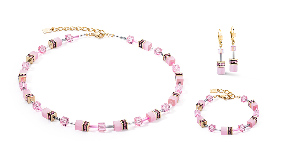 Серьги Coeur de Lion Light Rose 4020/20-1920