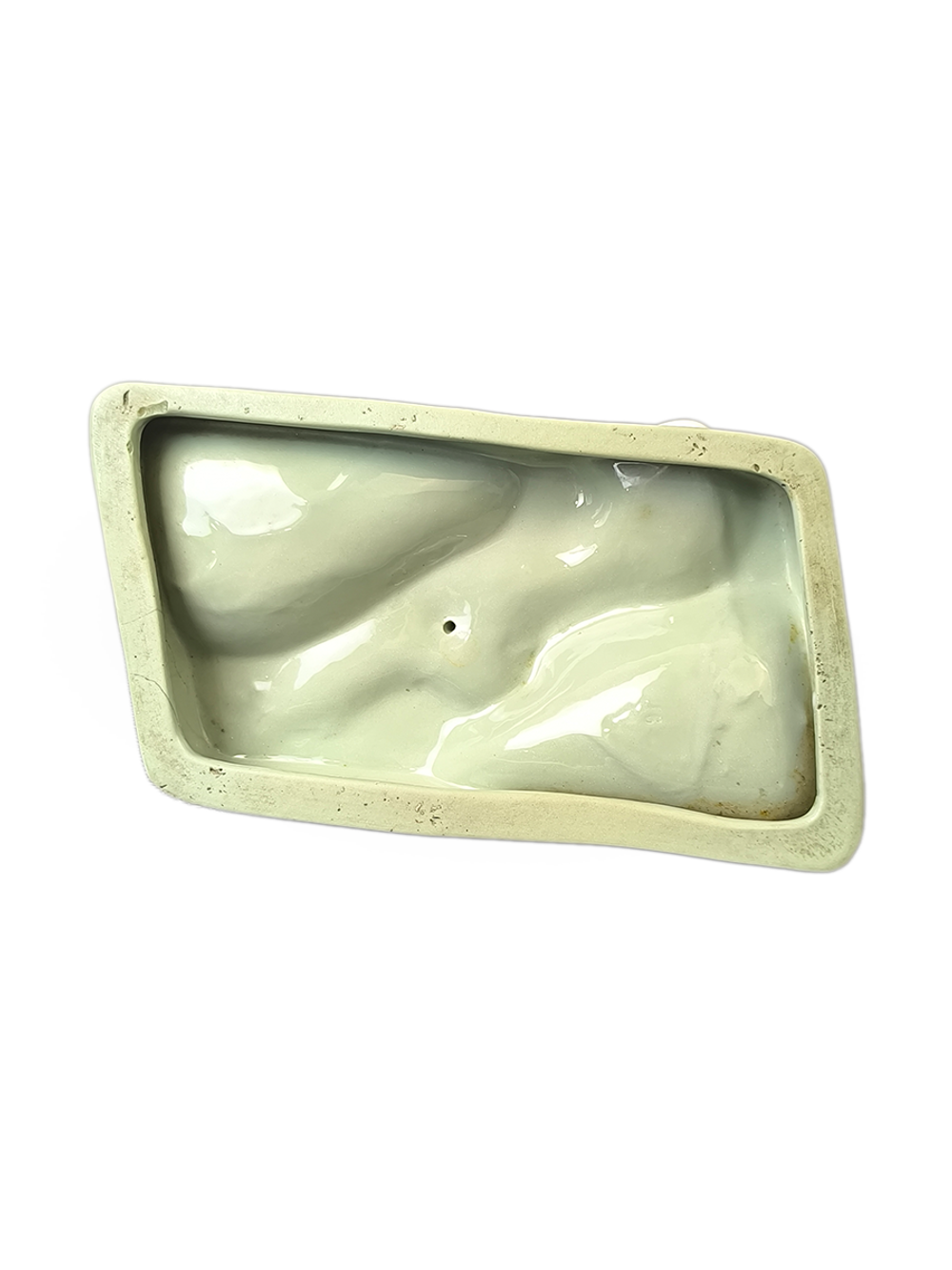 Фарфоровая монетница/мелочница "Лежащая борзая" ДФЗ Вербилки