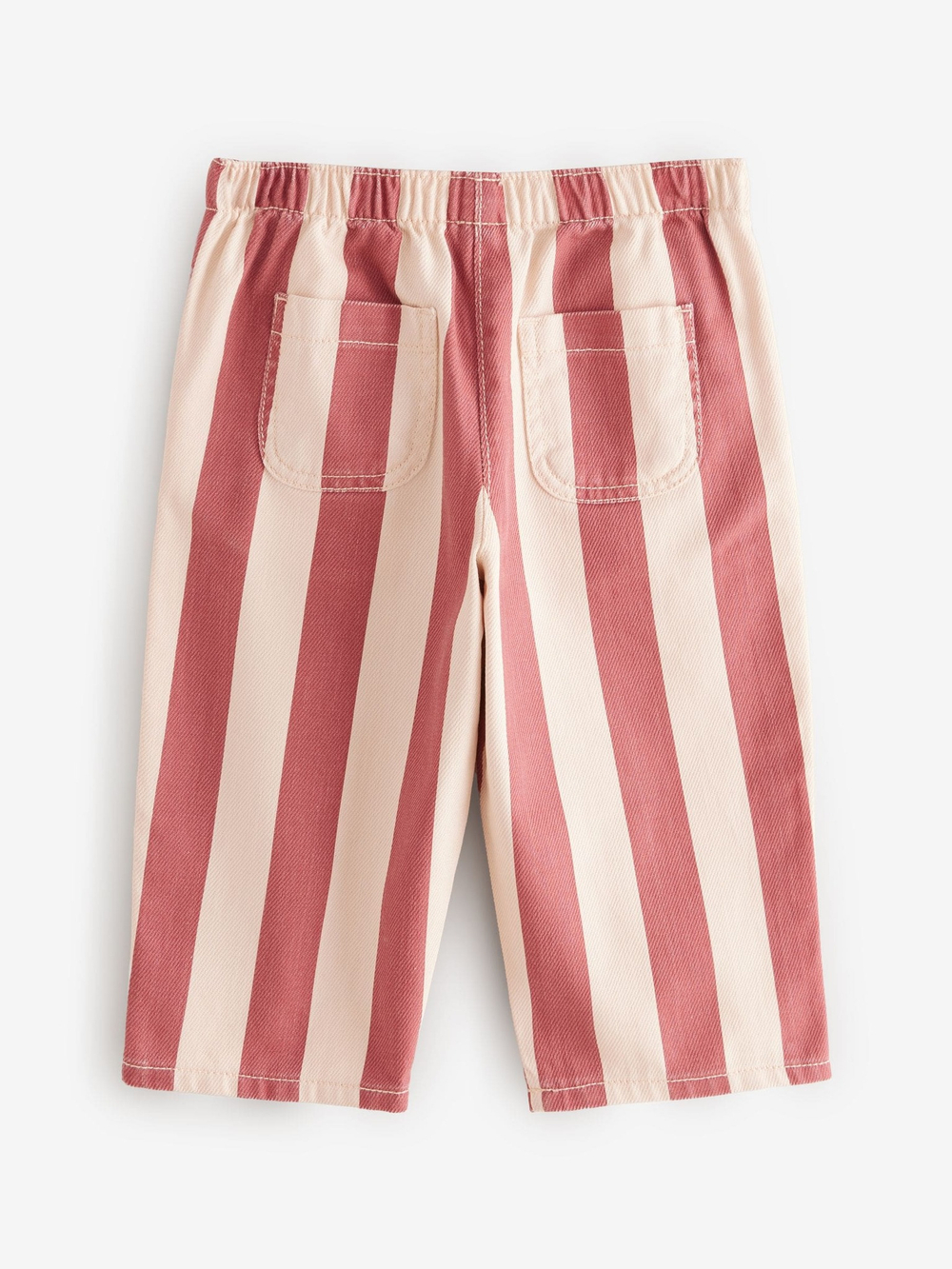 Брюки для девочки Next E31-339, Красный, Молочный