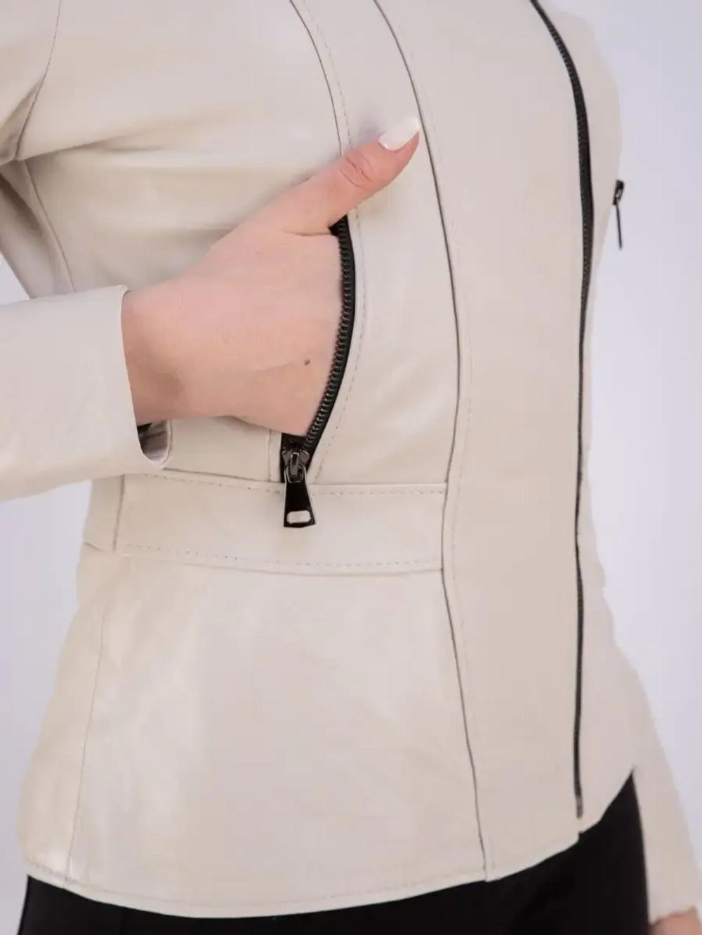 Куртка женская из натуральной кожи Турция