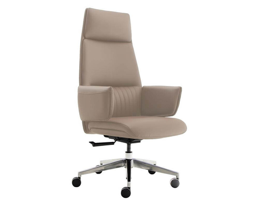 Кресло руководителя Riva Design Enzo WISE-01 Экокожа, Бежевый
