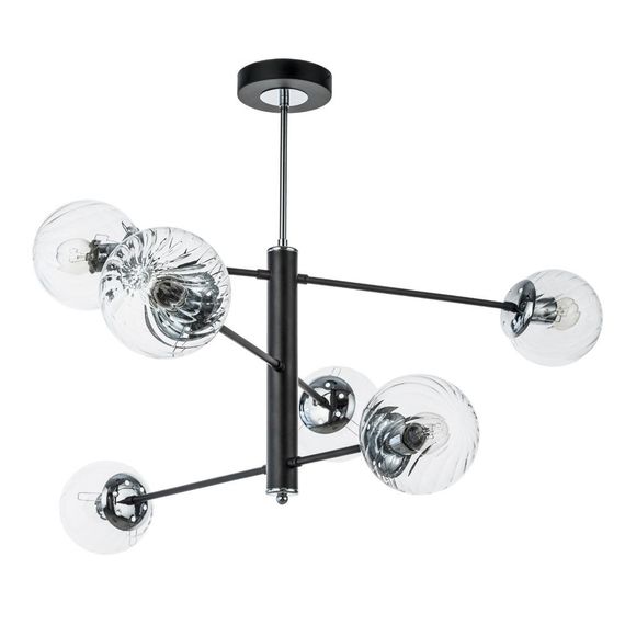 Потолочная люстра Arte Lamp Segin A3566PL-6BK