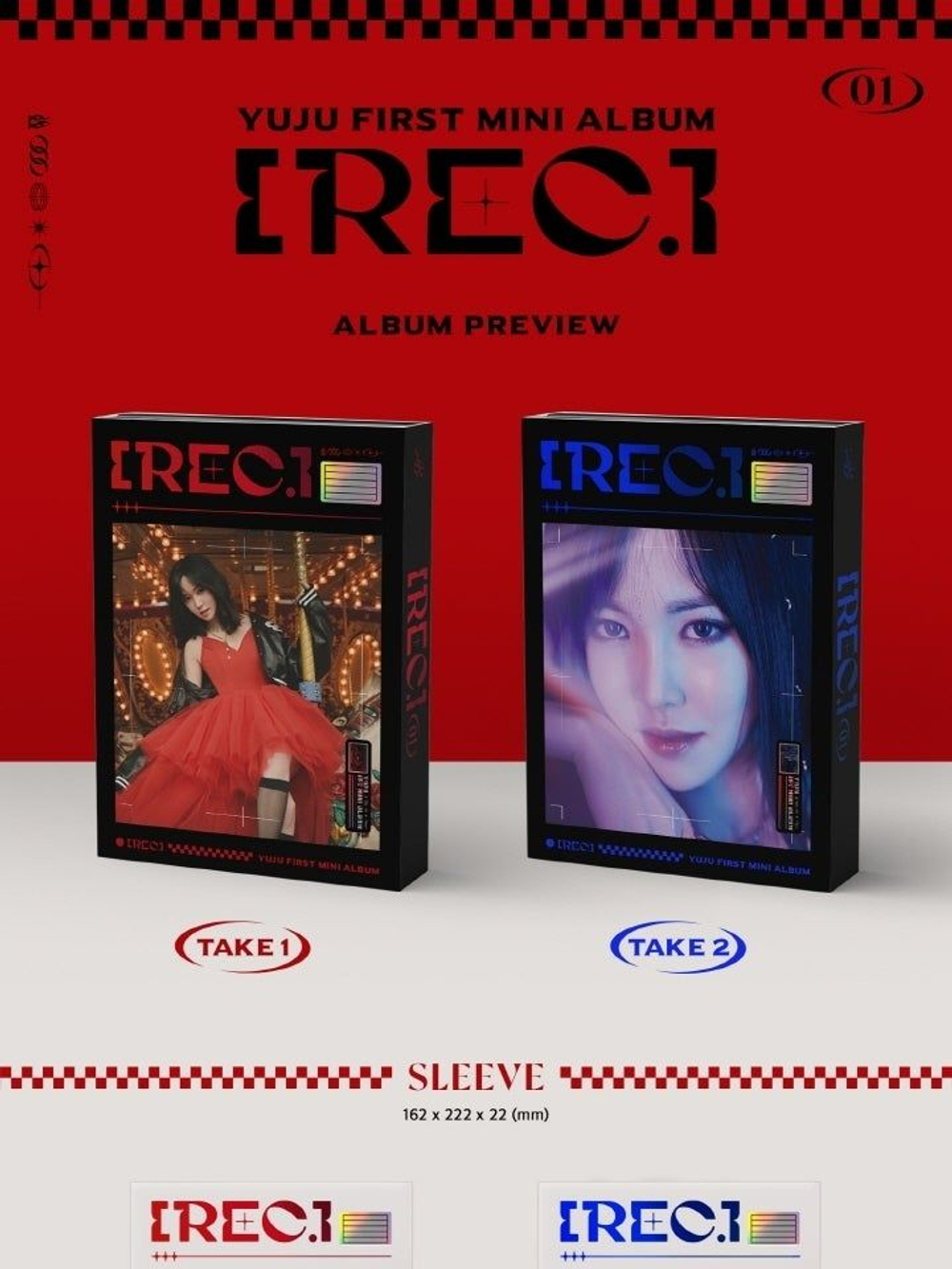Альбом YUJU - REC. 1st Mini Album RANDOM Version