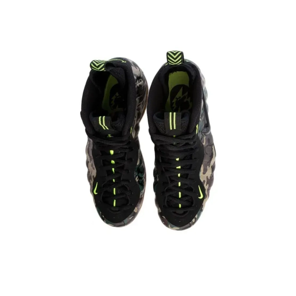 Мужские кроссовки Nike Air Foamposite Pro Prm Le 'Green Camo' 587547-300