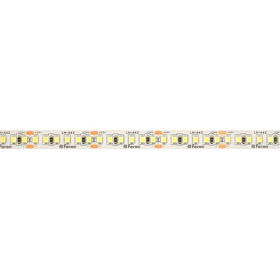 Светодиодная лента Feron 16W/m 180LED/m 2835SMD 6000К 30M LS502 53091