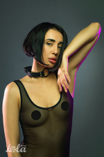 Черный кляп-кольцо 3,5см Lola Games Party Hard Modesty 1143-01lola