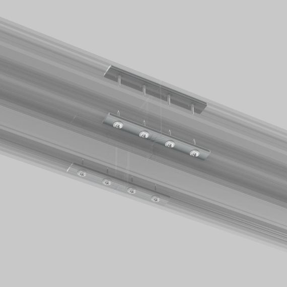 Комплект прямых соединителей Maytoni Technical Exility Busbar (4 шт) TRA034D-C-42S