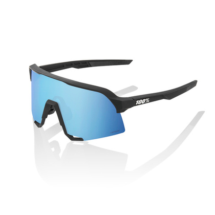 Спортивные очки с диоптриями 100% S3 Matte Black / HiPER Blue Mirror Lens