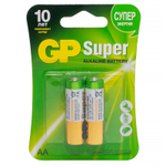 Батарейка LR6 AA GP Super Alkaline (к-т 2шт.)