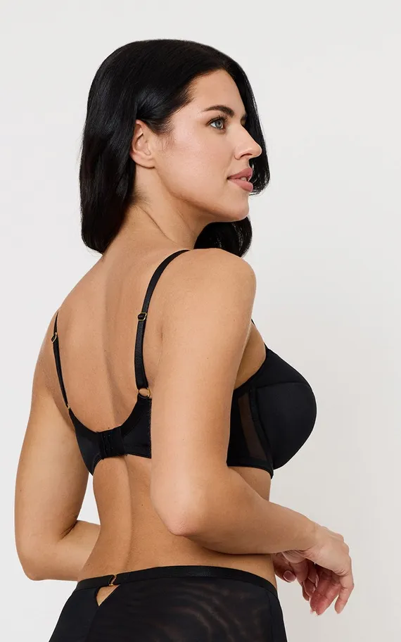 OMENA BLACK Balconette Full Cup Бюст