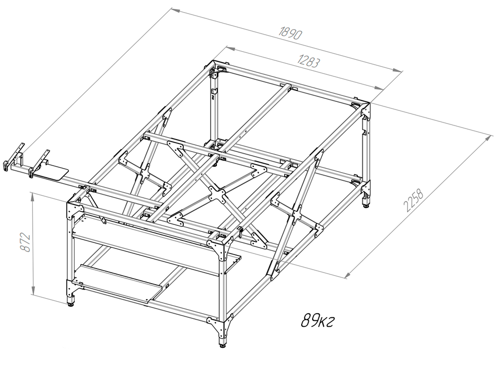 Стол для фрезерного станка Restart