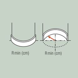 Гибкая декоративная панель Hill, 200x25 см