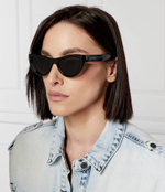 Солнцезащитные очки Saint Laurent - черный(SL 676)