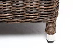 "Толедо" лаунж-зона из искусственного ротанга, цвет коричневый