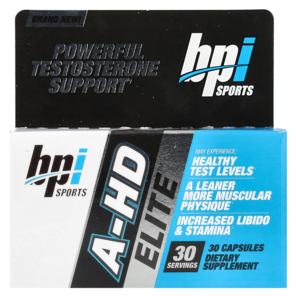 BPI Sports, A-HD Elite, 30 Capsules